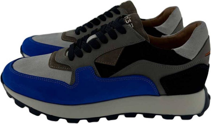 H32 Mello sneaker blauw combi