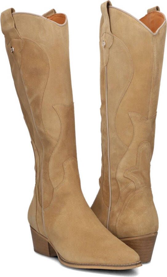 Haboob Byblos Cowboylaarzen Western Laarzen Dames Beige