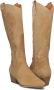 Haboob Byblos Cowboylaarzen Western Laarzen Dames Beige - Thumbnail 3