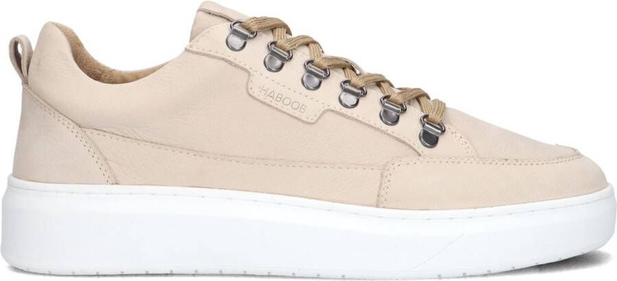 Haboob Lux Sneakers Nubuck Dames Beige