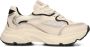 HABOOB Lage Sneakers Dames Tiki Maat: 42 Materiaal: Leer Kleur: Beige - Thumbnail 1