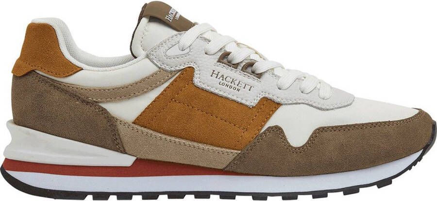 Hackett Telfor Runner II Sneakers Dark Mud Heren