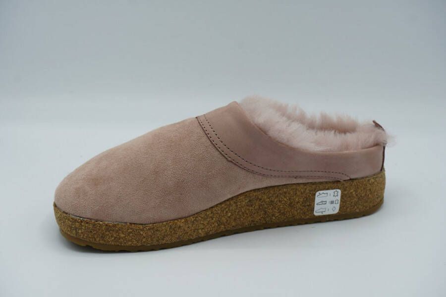 Haflinger 713015 Lammfeliclog roze pantoffel