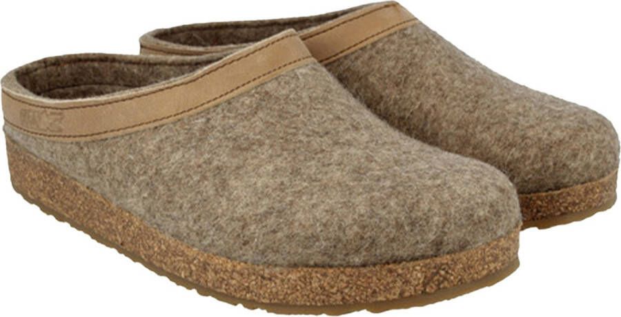 Haflinger Grizzly Torben Pantoffels Dames Pantoffels Heren Turf