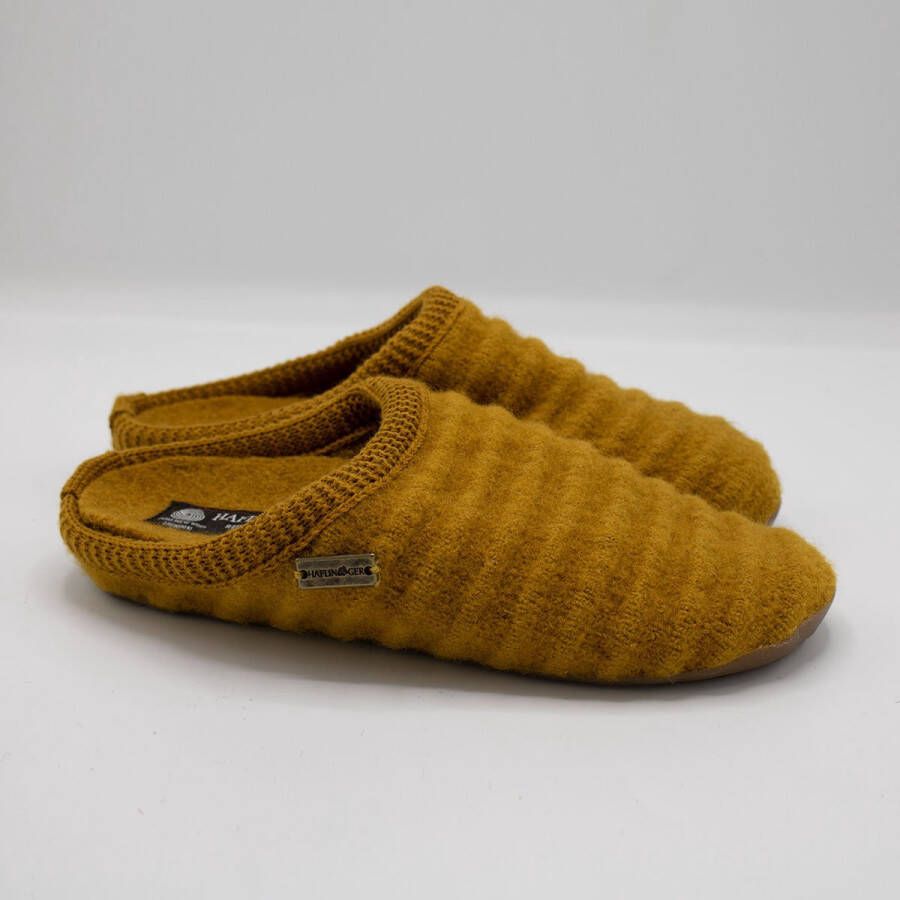 Haflinger Everest Raupe Pantoffels Kleur Zenf