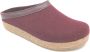 Haflinger Grizzly Torben Pantoffel Pantoffel Bordeaux - Thumbnail 4