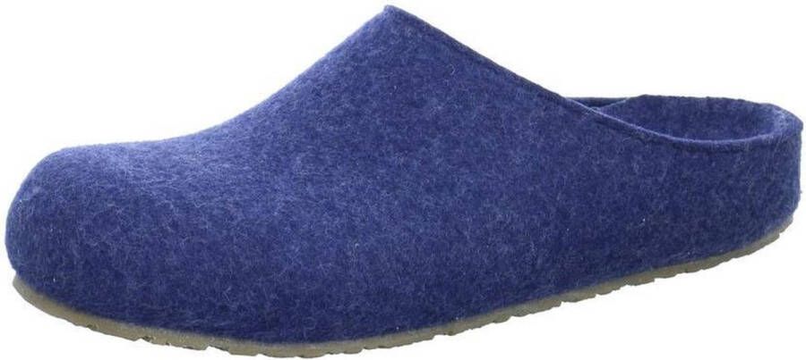 Haflinger Michl Pantoffels blauw