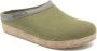 Haflinger 713001 Torben Olijf groen pantoffel Hafinger Kleur Groen) - Thumbnail 1