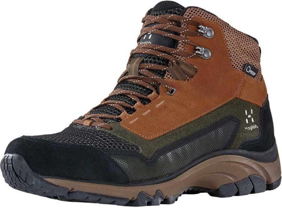 Haglöfs Skuta Mid Proof Eco Wandelschoenen Middenbruin Middengroen