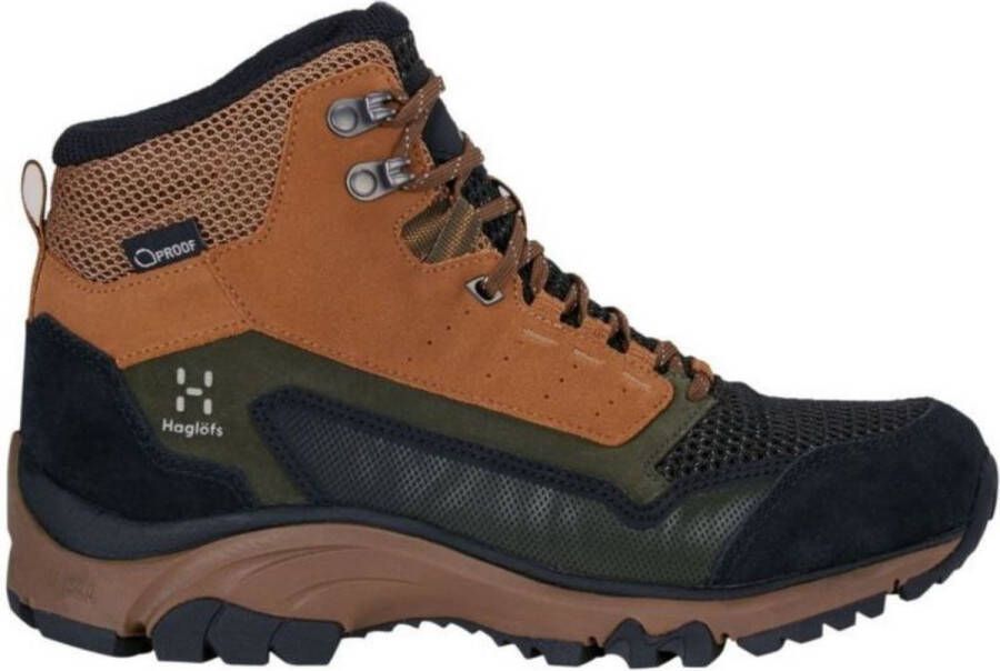 Haglöfs Skuta Mid Proof Eco Wandelschoenen Dames Middenbruin Middengroen