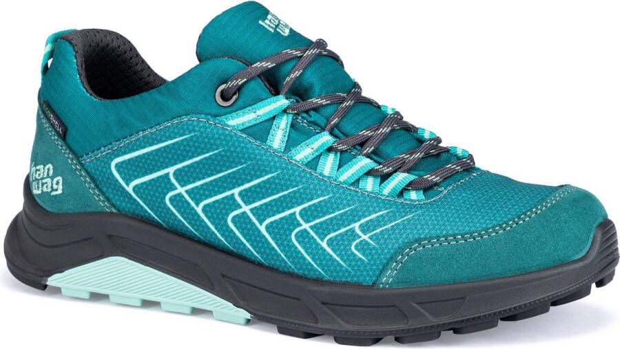 Hanwag Coastridge Low Lady ES Wandelschoen Dames waterdichte lage wandelschoenen Teal Mint