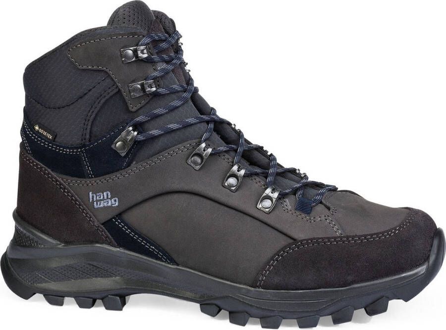 Hanwag Banks GTX Men Narrow Fit 007064 navy asphalt Schoenen Wandelschoenen Halfhoge schoenen