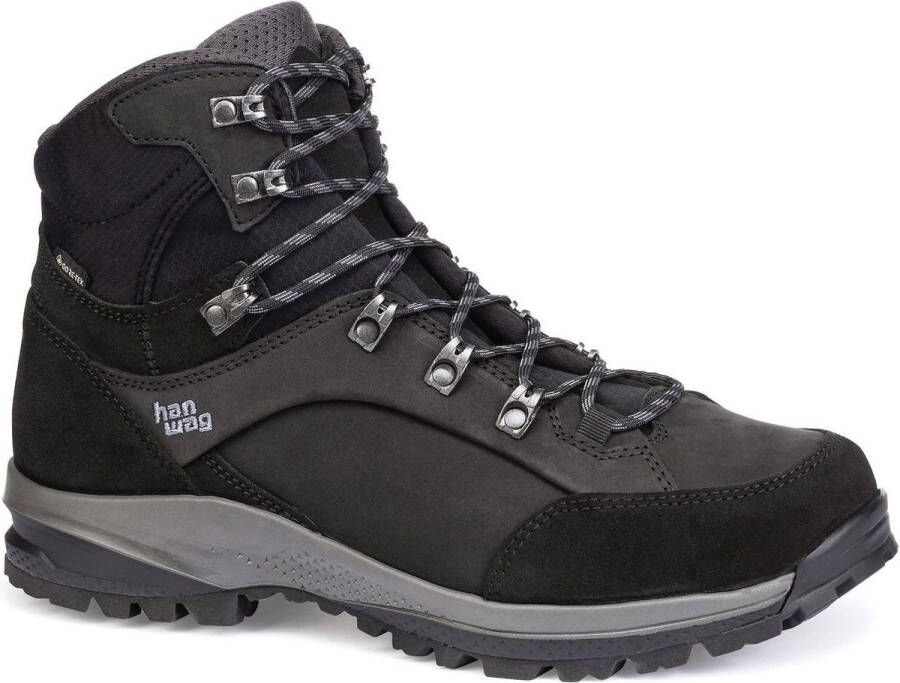 Hanwag Banks SF Extra GTX Men 012064 black_asphalt Schoenen Wandelschoenen Halfhoge schoenen