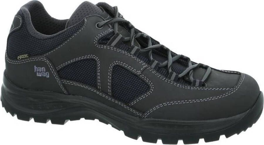 Hanwag Gritstone II GTX wandelschoenen Asphalt black Schoenen Wandelschoenen Lage schoenen