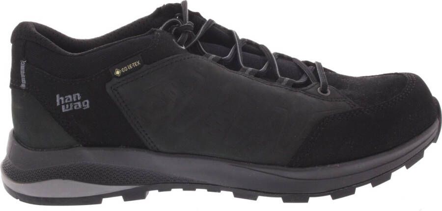 Hanwag Torsby Low SF Extra GTX Wandelschoen Heren waterdichte lage wandelschoenen Black Asphalt