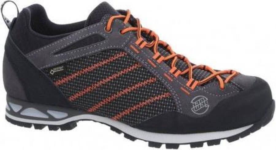 Hanwag MAKRA LOW GTX Asfalt Oranje Trekkingschoenen Heren