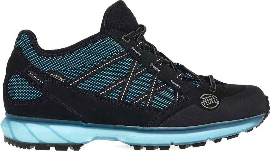 Hanwag Belorado II Tubetec GTX Wandelschoenen Dames Zwart Blauw