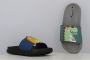 Happy Bee Jongens dinosaurus slippers zwarte marine instap sloffen ideaal voor thuis of als strand bad slipper ideaal kerstcadeau of nieuwjaarsgeschenk - Thumbnail 2