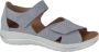 HARTJES Sandalen Dames 132.2101 Pop Maat: 42 Materiaal: Leer Kleur: Blauw - Thumbnail 1