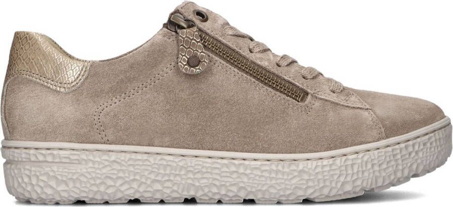 HARTJES Lage Sneakers Dames 162.1401 Maat: 37 Materiaal: Suède Kleur: Beige