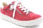 HARTJES Lage Sneakers Dames Phil Maat: 42 5 Materiaal: Suède Kleur: Rood - Thumbnail 1