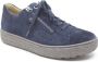 HARTJES Sneakers Dames Combi Met Hiel Suede H Ls Sneaker Maat: 37 Materiaal: Suède Kleur: Blauw - Thumbnail 1