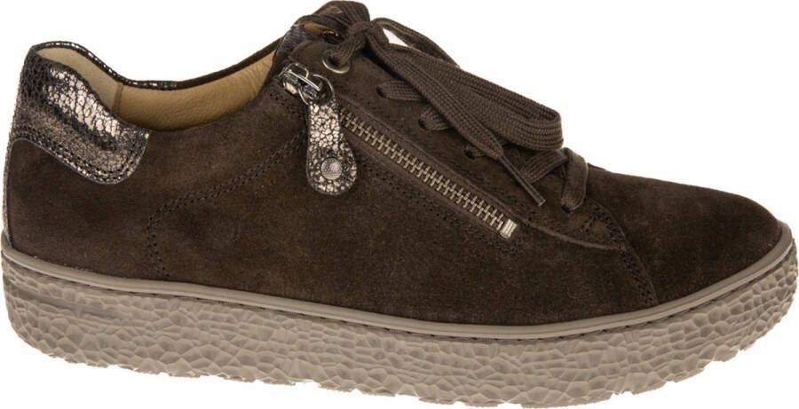 Hartjes Dames Veterschoenen Phil Shoe Dunkelbraun Donkerbruin