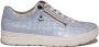 Hartjes Phil Sneakers Lakleer Dames Blauw - Thumbnail 3