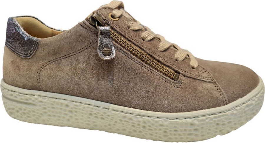 Hartjes 162.1417 34 14.14 Breedte H Dames Sneakers Beige