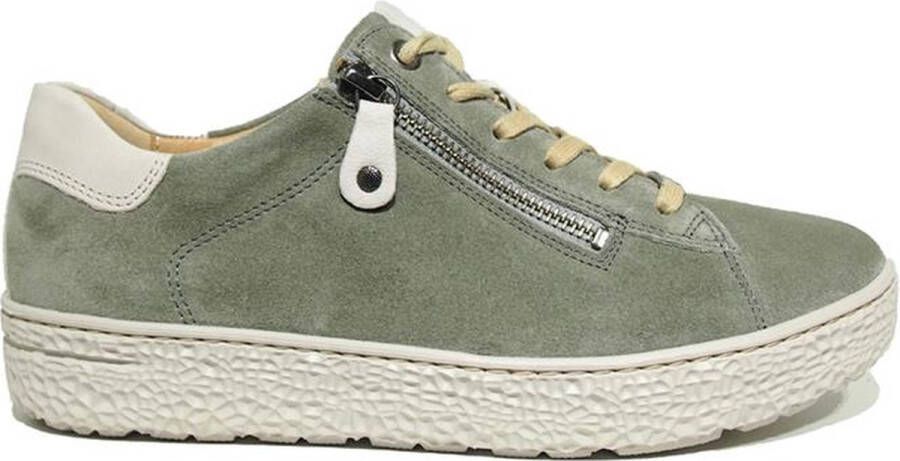 Hartjes Sneakers Dames Lage sneakers Damesschoenen Suède 1621417 Groen