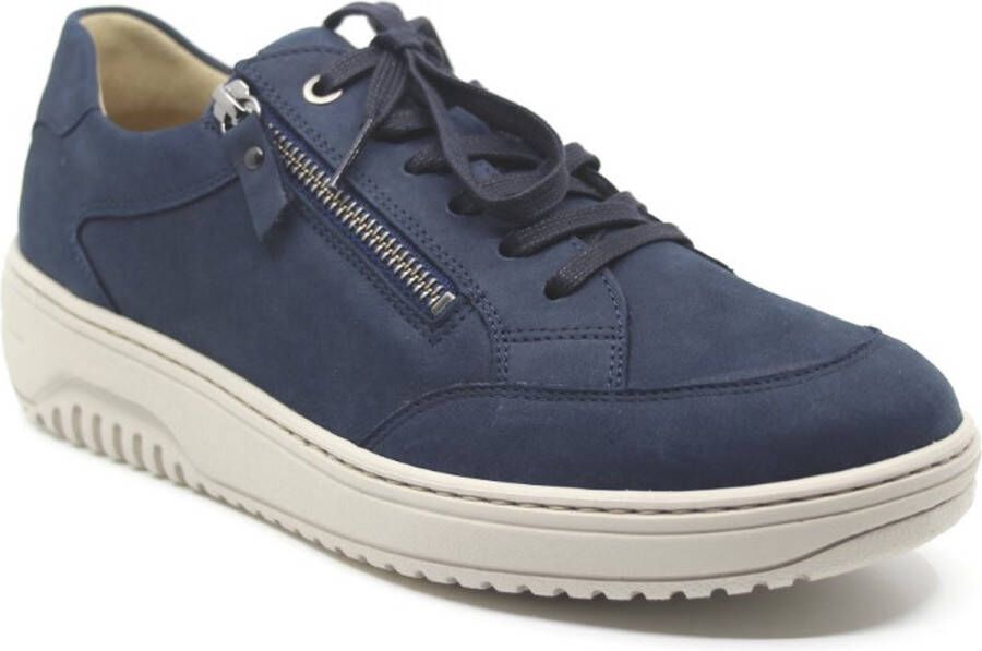 Hartjes 162.1703 20 65.00 Blauwe veterschoenen wijdte K