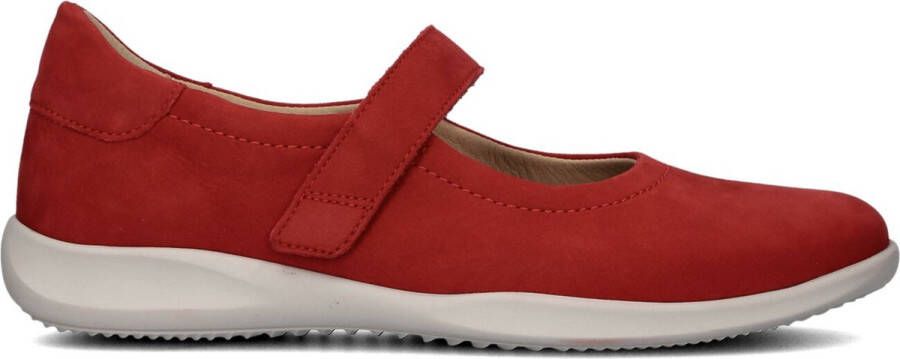 Hartjes Sneakers Dames Lage sneakers Damesschoenen Suède 162.2102 Goah Rood