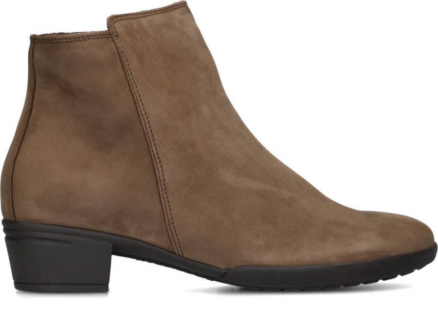 HARTJES Enkellaarsjes Dames 172.0197 Maat: 38 5 Materiaal: Nubuck Kleur: Cognac