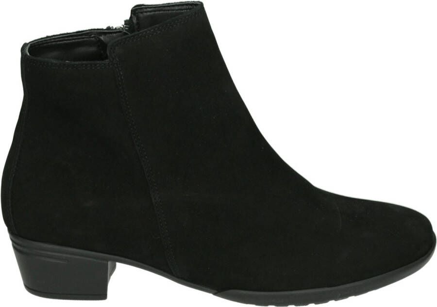 HARTJES Enkellaarsjes Dames 172.0197 Maat: 42 Materiaal: Nubuck Kleur: Zwart