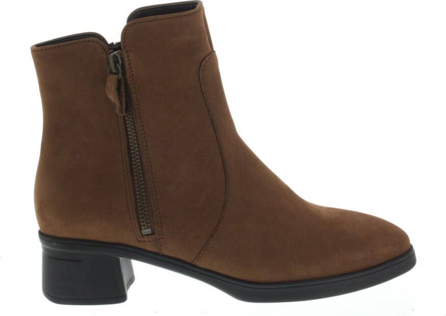 HARTJES Enkellaarsjes Dames 172.1902 Maat: 39 Materiaal: Nubuck Kleur: Bruin