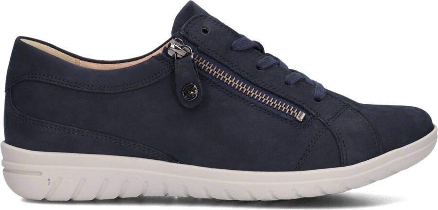 HARTJES Lage Sneakers Dames 162.0892 Maat: 39 Materiaal: Suède Kleur: Blauw