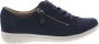 HARTJES Lage Sneakers Dames 162.0892 Maat: 37 Materiaal: Suède Kleur: Blauw - Thumbnail 1