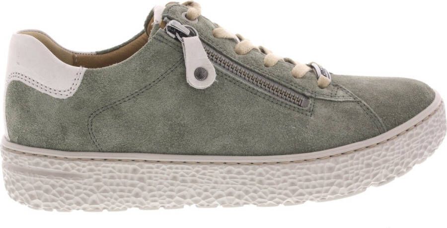 Hartjes Sneakers Dames Lage sneakers Damesschoenen Suède 1621417 Groen