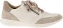 HARTJES Lage Sneakers Dames Breeze Maat: 37 5 Materiaal: Leer Kleur: Beige - Thumbnail 1