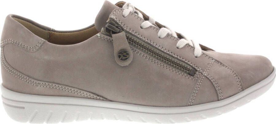 HARTJES Lage Sneakers Dames 162.0883 Maat: 36 Materiaal: Nubuck Kleur: Beige