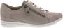 Hartjes Sneakers Dames Lage sneakers Damesschoenen Suède 162.0883 Taupe + - Thumbnail 1