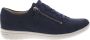 HARTJES Lage Sneakers Dames 162.0892 Maat: 38 5 Materiaal: Suède Kleur: Blauw - Thumbnail 1