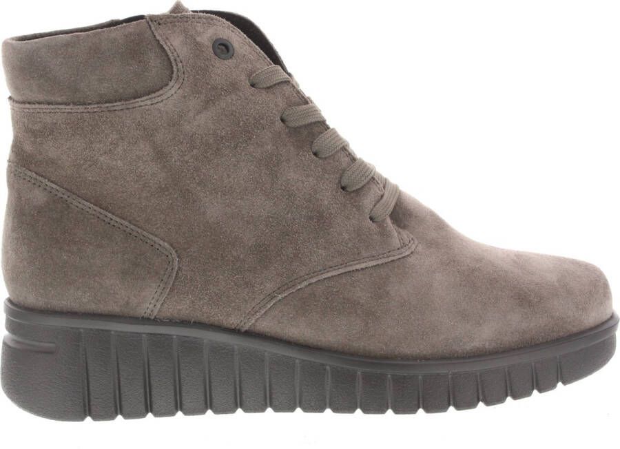 Hartjes 172.2202 30 VeterlaarzenHoge sneakersDames veterschoenenHalf-hoge schoenen Taupe