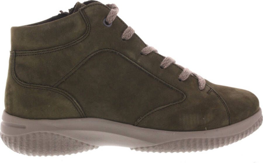 Hartjes Dames Veterschoenen Ethno Boot Olive Olijf