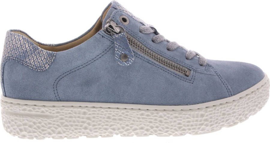 Hartjes Sneakers Dames Lage sneakers Damesschoenen Suède 162.1401 Blauw - Foto 1