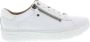 HARTJES Lage Sneakers Dames 162.1409 Maat: 36 Materiaal: Leer Kleur: Wit - Thumbnail 1