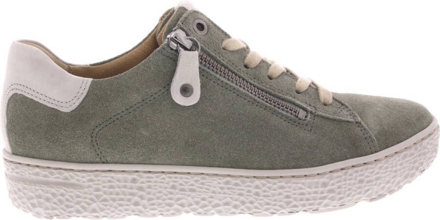 Hartjes Sneakers Dames Lage sneakers Damesschoenen Suède 1621417 Groen