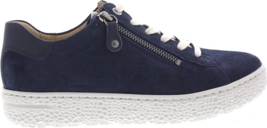 HARTJES Lage Sneakers Dames Phil Maat: 42 Materiaal: Suède Kleur: Blauw