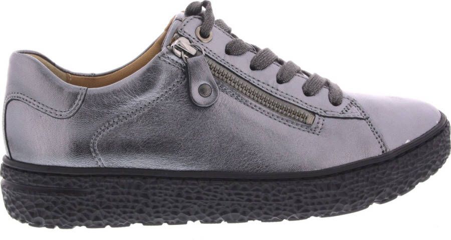 Hartjes Dames Veterschoenen Phil Shoe Grau Zilver