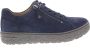 HARTJES Sneakers Dames Combi Met Hiel Suede H Ls Sneaker Maat: 37 5 Materiaal: Suède Kleur: Blauw - Thumbnail 1